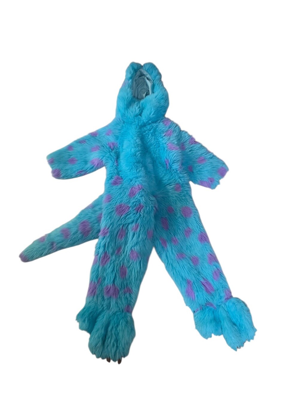Disney Pixar Monsters Inc Sulley Plush Costume Sz 4-6T